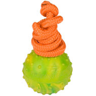 2 1/3 inch (6 cm) Training Solid Rubber Dog Ball on a String - Medium 2 1/3 inch (6 cm) Training Solid Rubber Dog Ball on a String - Medium