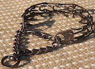 curogan,pinch ,prong dog collar