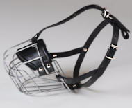 wire basket dog muzzle