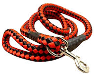 5 foot Round Nylon Leash With Brass Snap for schutzhund dogs 5 foot Round Nylon Leash With Brass Snap for schutzhund dogs
