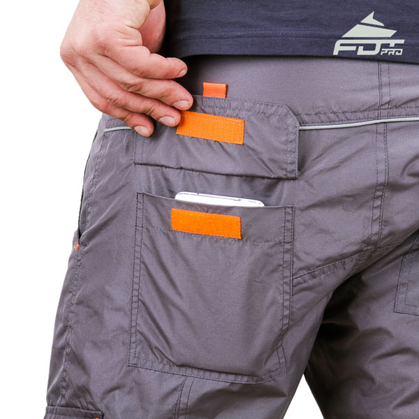 Convenient Design FDT Pro Pants with Reliable Side Pockets for Dog Trainers