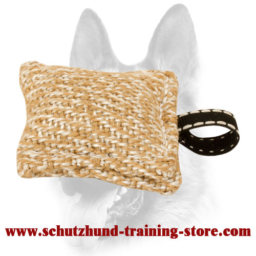 Jute Dog Bite Tug Chew Toys Builder Pet Training Intermediate for